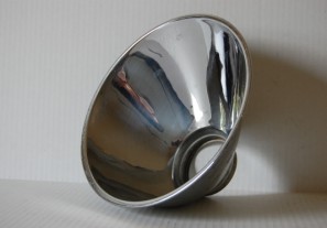 Polished Aluminum Reflector Shade