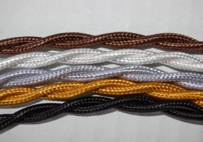 18-Gauge Rayon Covered Twisted Wire